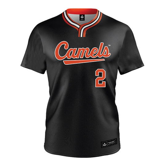 Campbell - NCAA Softball : Emily Allegood - Black Jersey-0