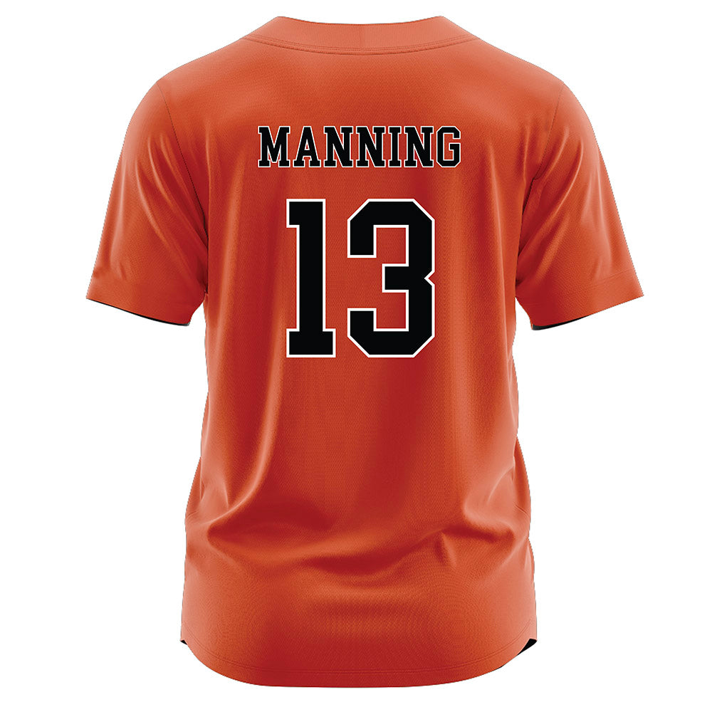 Campbell - NCAA Softball : Kayden Manning - Orange Jersey-1