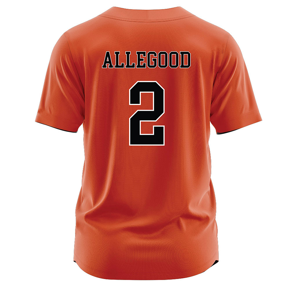 Campbell - NCAA Softball : Emily Allegood - Orange Jersey-1