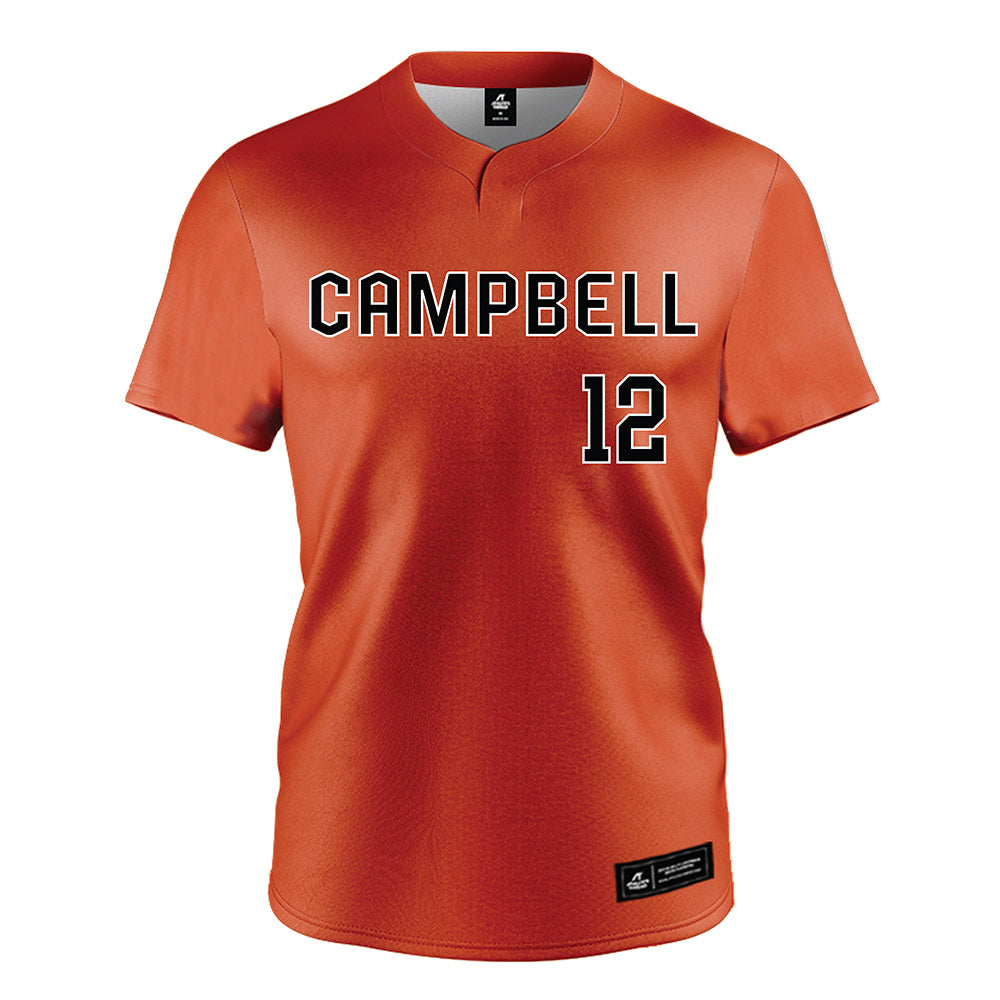 Campbell - NCAA Softball : Lexi Kirby - Orange Jersey-0
