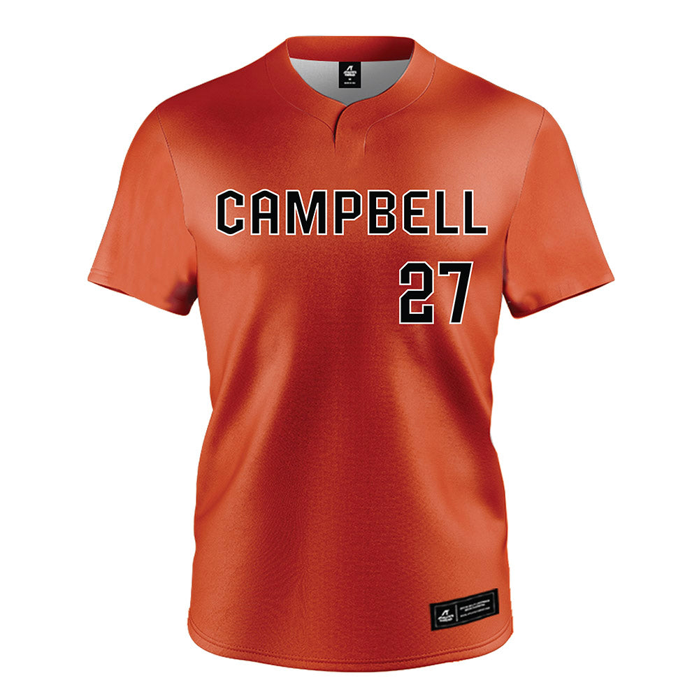Campbell - NCAA Softball : Kasey Wolfe - Orange Jersey-0