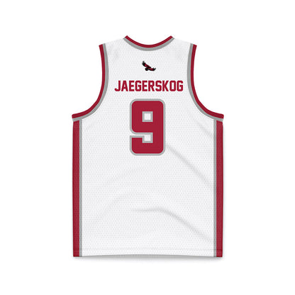 St. Joe's - NCAA Women's Basketball : Meja Jaegerskog - White Basketball Jersey-1