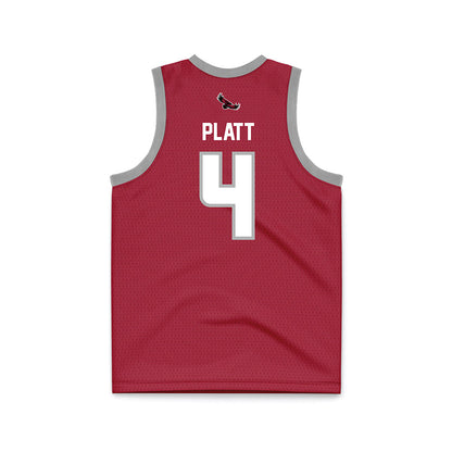St. Joe's - NCAA Women's Basketball : Addison Platt - Crimson Basketball Jersey-1