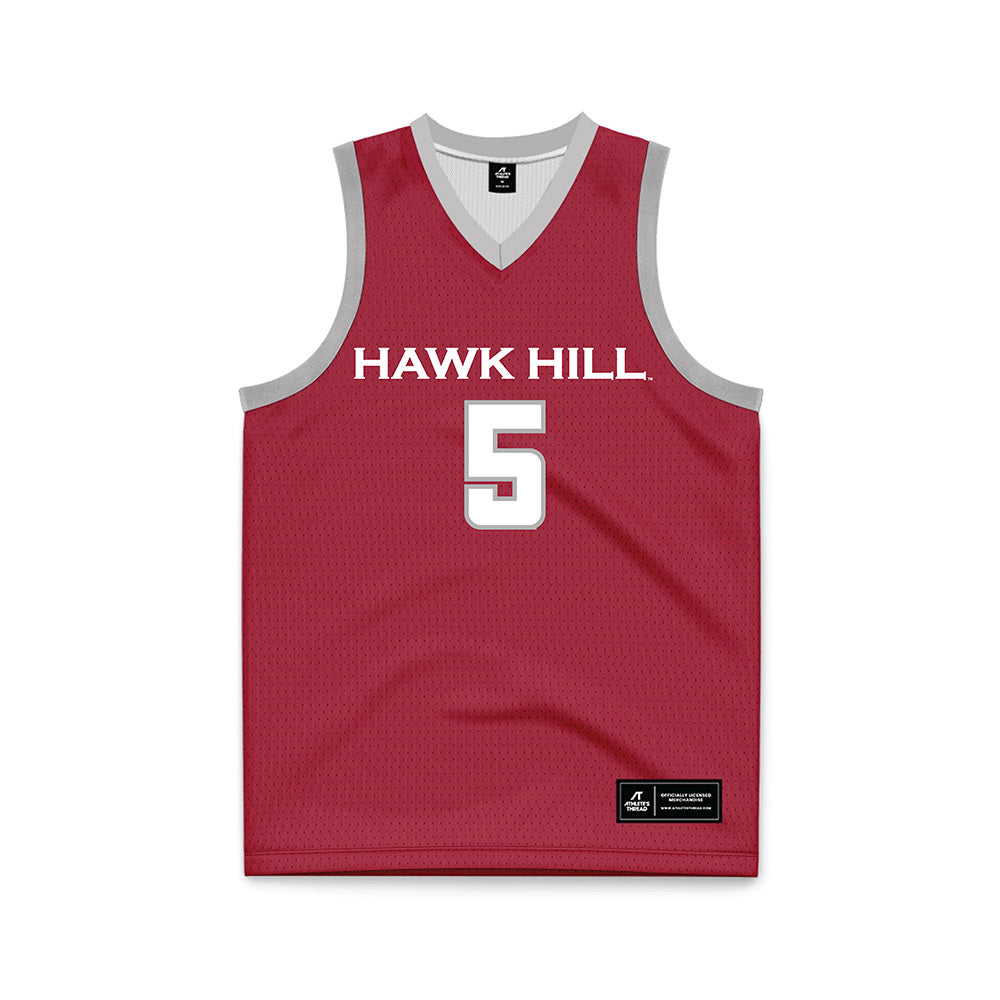 St. Joe's - NCAA Women's Basketball : Jahzara Green - Crimson Basketball Jersey-0
