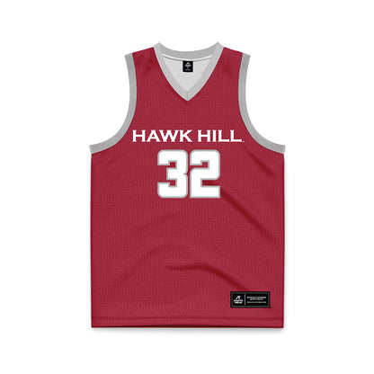 St. Joe's - NCAA Women's Basketball : Cecilia Kay - Crimson Basketball Jersey-0
