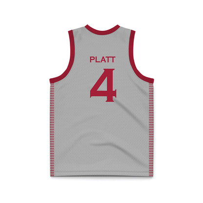 St. Joe's - NCAA Women's Basketball : Addison Platt - Grey Basketball Jersey-1