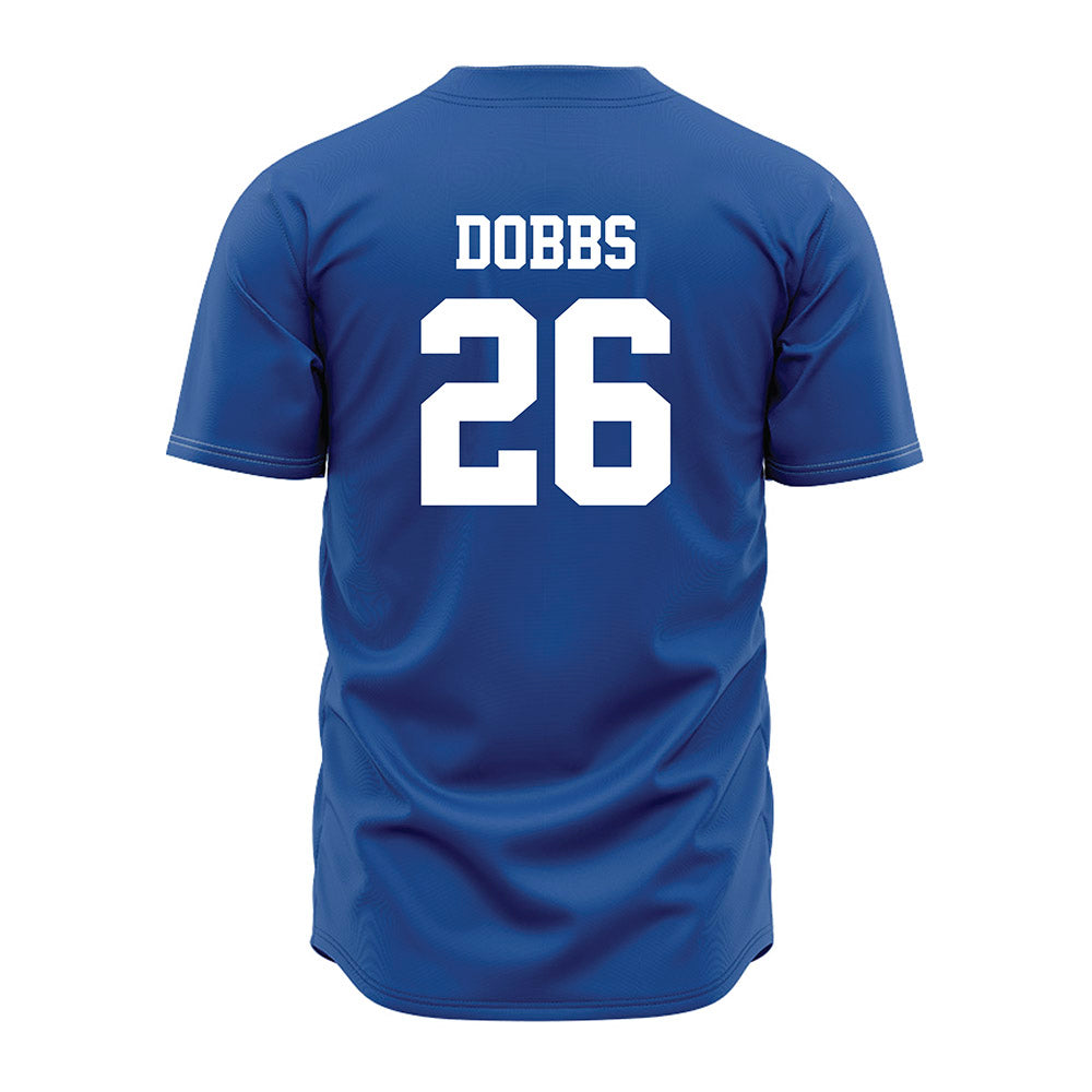 MTSU - NCAA Baseball : Mason Dobbs - Royal Jersey-1