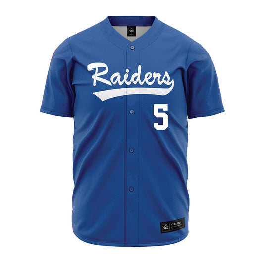 MTSU - NCAA Baseball : Matt Wolfe - Royal Jersey-0