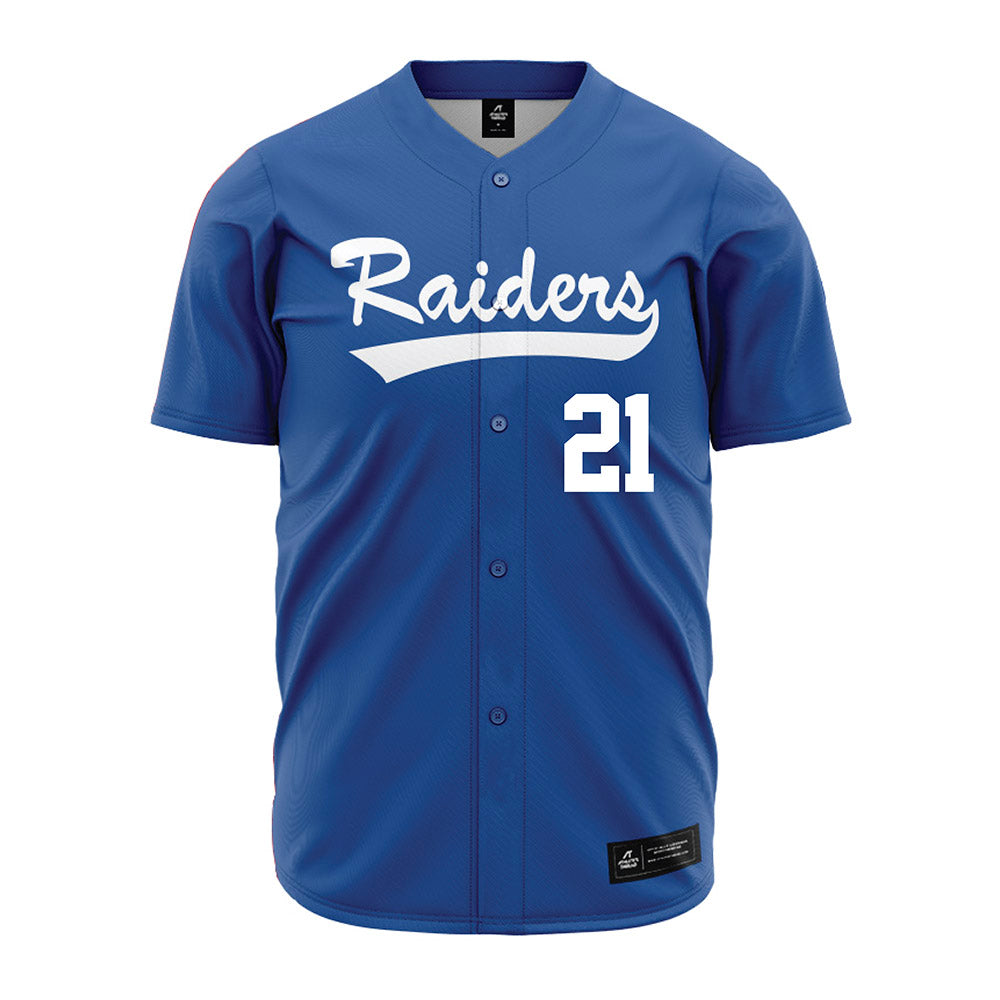 MTSU - NCAA Baseball : Abel Albarran - Royal Jersey-0