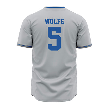 MTSU - NCAA Baseball : Matt Wolfe - Grey Jersey-1