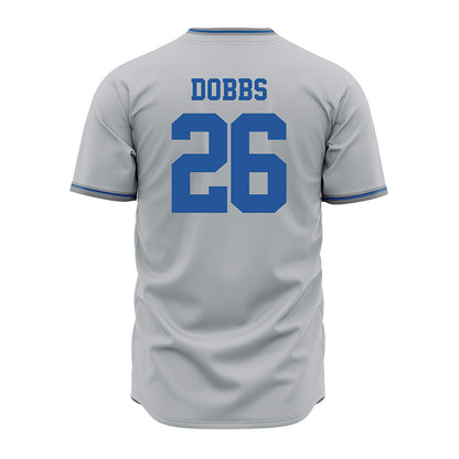 MTSU - NCAA Baseball : Mason Dobbs - Grey Jersey-1