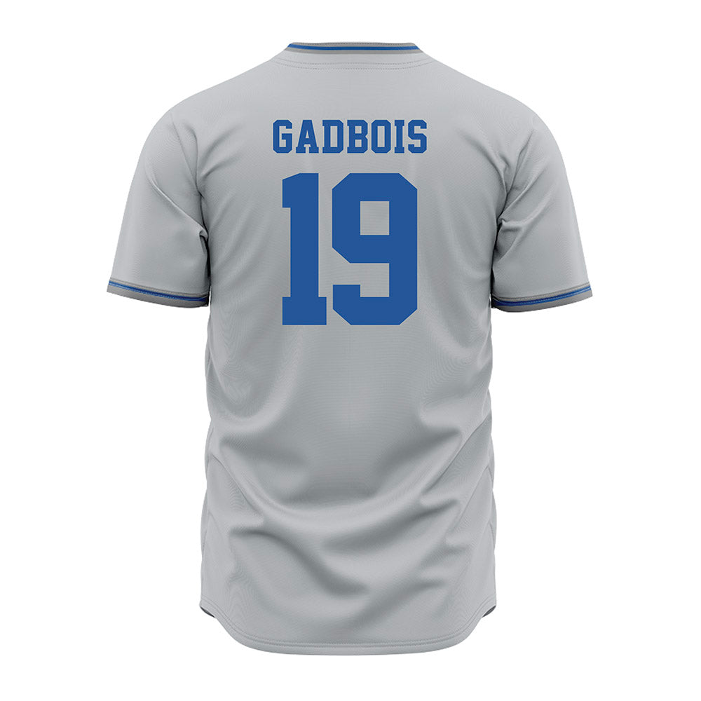 MTSU - NCAA Baseball : Clay Gadbois - Grey Jersey-1