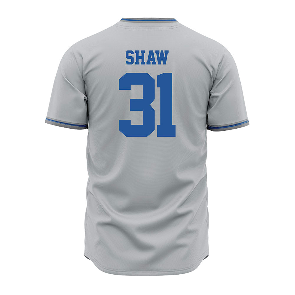 MTSU - NCAA Baseball : Walker Shaw - Grey Jersey