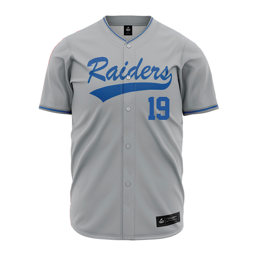 MTSU - NCAA Baseball : Clay Gadbois - Grey Jersey-0