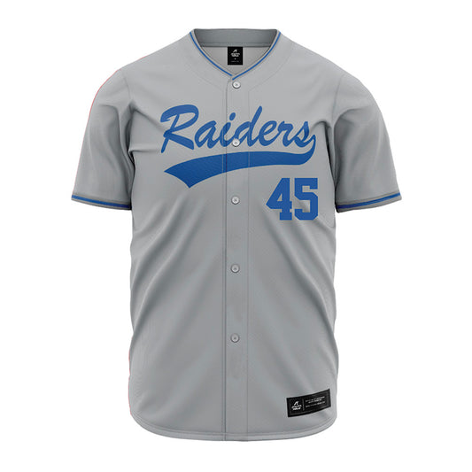 MTSU - NCAA Baseball : John Michael Pickens - Grey Jersey-0