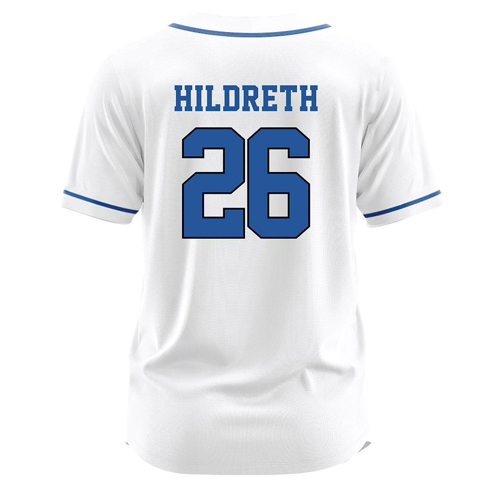 MTSU - NCAA Softball : Elle Hildreth - White Jersey-1