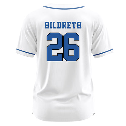 MTSU - NCAA Softball : Elle Hildreth - White Jersey-1
