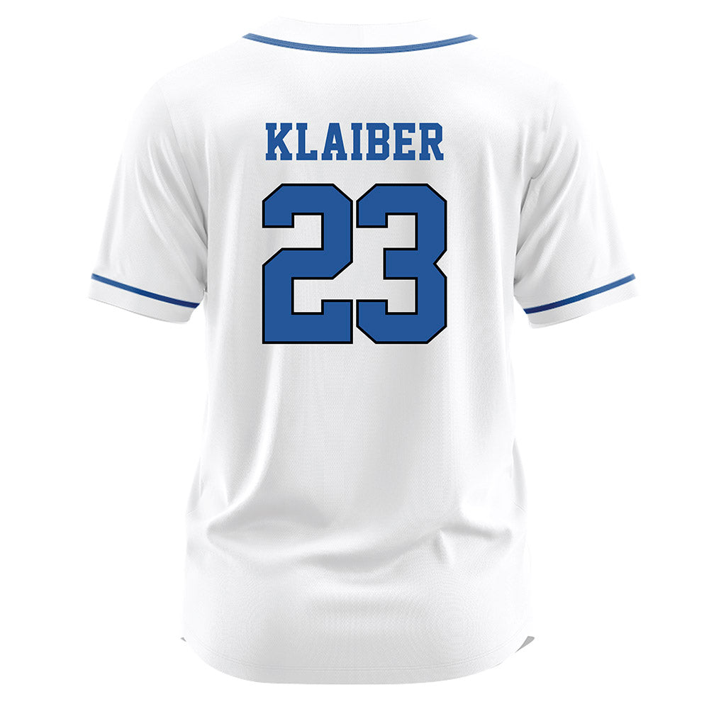 MTSU - NCAA Softball : Halle Klaiber - White Jersey-1