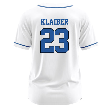 MTSU - NCAA Softball : Halle Klaiber - White Jersey-1