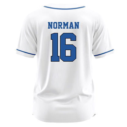 MTSU - NCAA Softball : Lily Norman - White Jersey-1