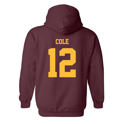 Minnesota - NCAA Baseball : Ethan Cole - Classic Fashion Shersey Hooded Sweatshirt-1