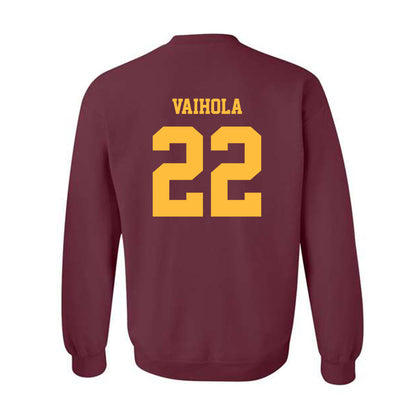 Minnesota - NCAA Men's Basketball : Robert Vaihola - Classic Fashion Shersey Crewneck Sweatshirt-1