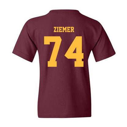 Minnesota - NCAA Men's Ice Hockey : Brodie Ziemer - Classic Fashion Shersey Youth T-Shirt-1