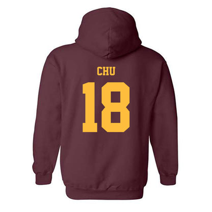 Minnesota - NCAA Women's Soccer : Tyra Chu - Classic Fashion Shersey Hooded Sweatshirt-1
