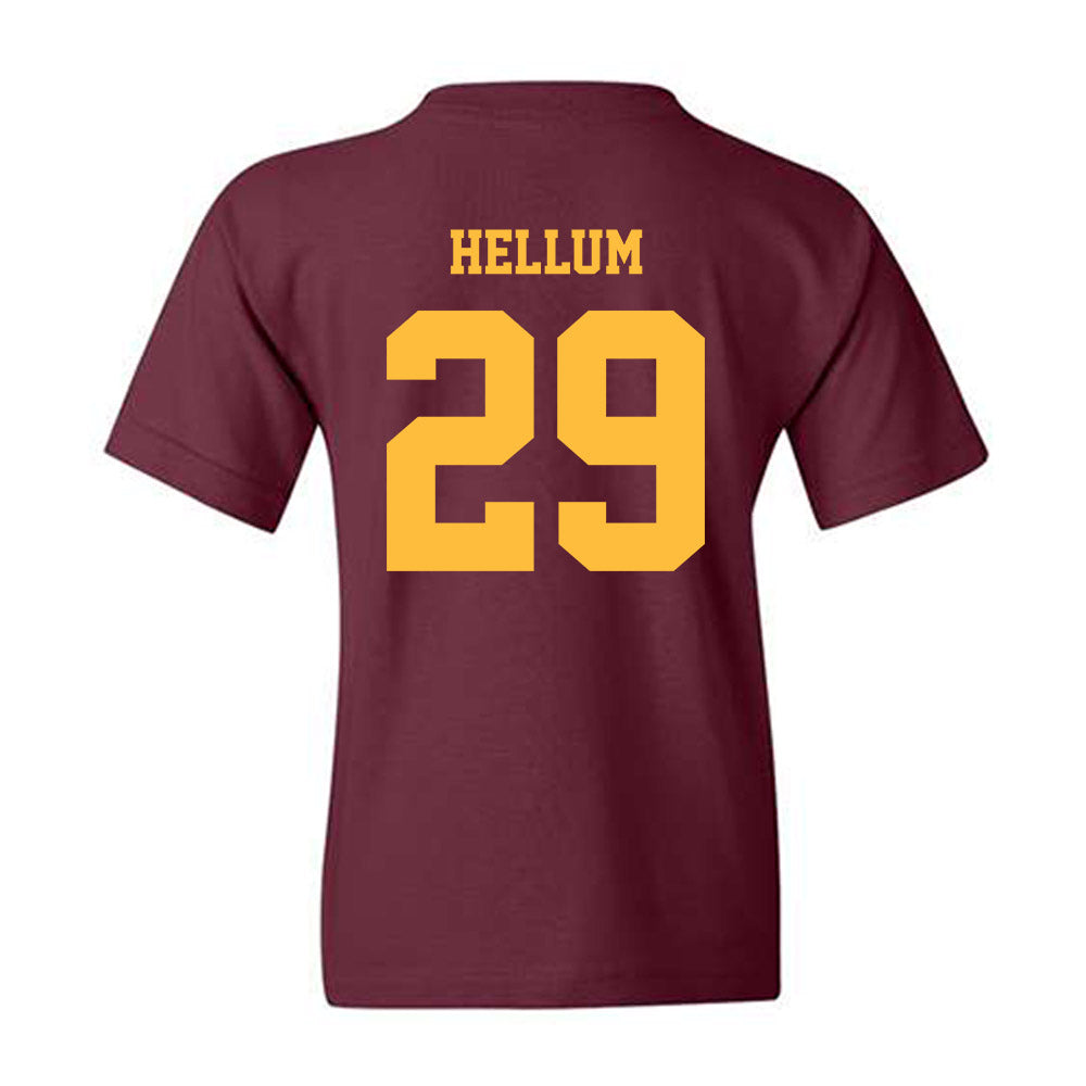 Minnesota - NCAA Baseball : Brayden Hellum - Classic Fashion Shersey Youth T-Shirt-1