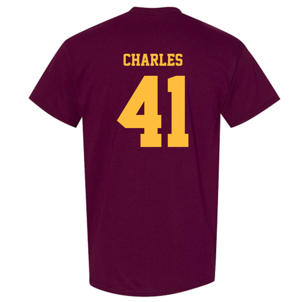Minnesota - NCAA Football : Anthony Charles - Classic Fashion Shersey T-Shirt-1