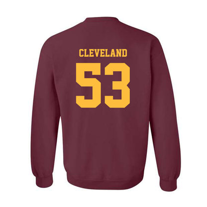Minnesota - NCAA Football : Nate Cleveland - Classic Fashion Shersey Crewneck Sweatshirt-1