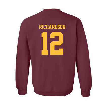 Minnesota - NCAA Softball : Macy Richardson - Classic Fashion Shersey Crewneck Sweatshirt-1