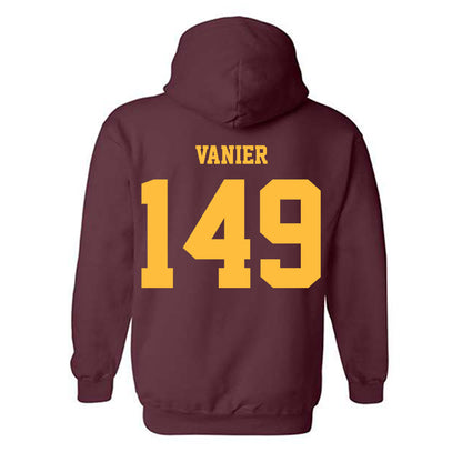 Minnesota - NCAA Wrestling : Charles Vanier - Classic Fashion Shersey Hooded Sweatshirt-1