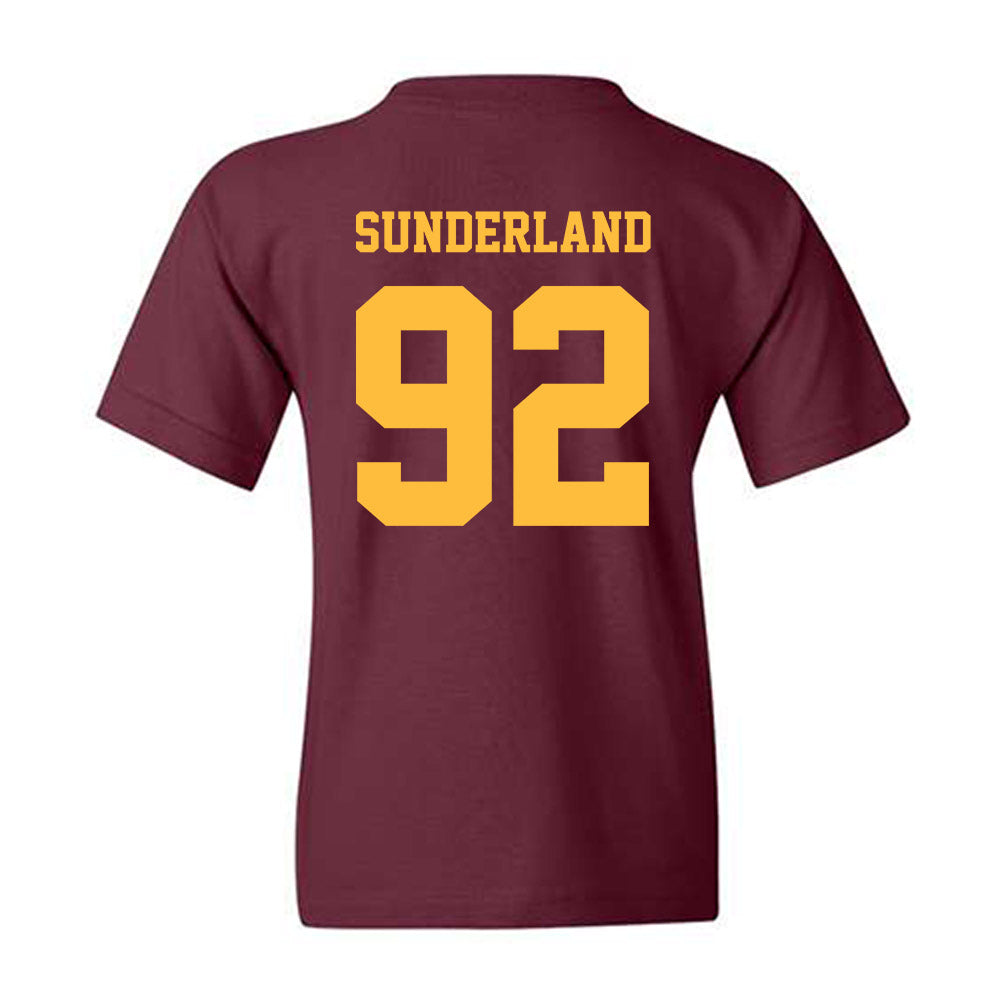 Minnesota - NCAA Football : Beckham Sunderland - Classic Fashion Shersey Youth T-Shirt-1