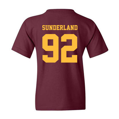 Minnesota - NCAA Football : Beckham Sunderland - Classic Fashion Shersey Youth T-Shirt-1