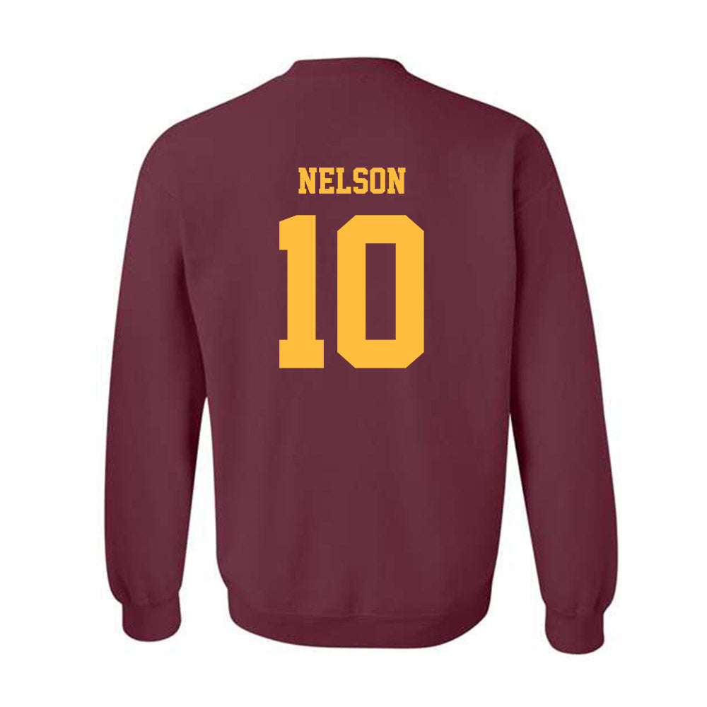 Minnesota - NCAA Women's Ice Hockey : Jamie Nelson - Classic Fashion Shersey Crewneck Sweatshirt-1