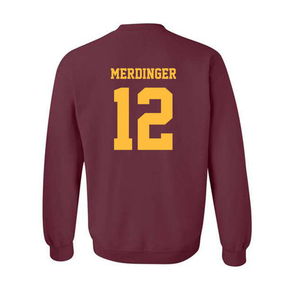 Minnesota - NCAA Football : Michael Merdinger - Classic Fashion Shersey Crewneck Sweatshirt-1