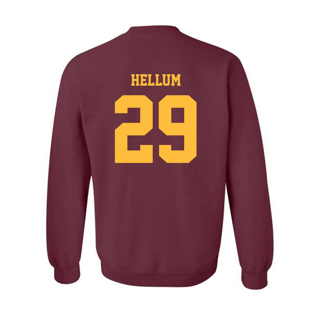 Minnesota - NCAA Baseball : Brayden Hellum - Classic Fashion Shersey Crewneck Sweatshirt-1