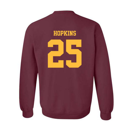 Minnesota - NCAA Football : Justin Hopkins - Classic Fashion Shersey Crewneck Sweatshirt-1