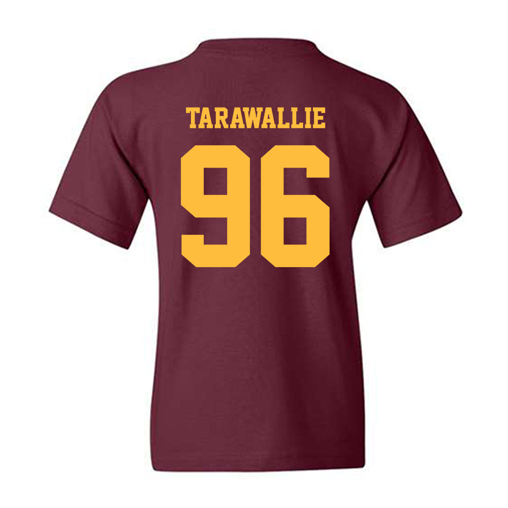 Minnesota - NCAA Football : Abu Tarawallie - Classic Fashion Shersey Youth T-Shirt-1