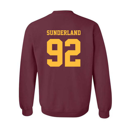 Minnesota - NCAA Football : Beckham Sunderland - Classic Fashion Shersey Crewneck Sweatshirt-1