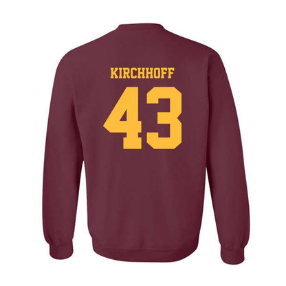Minnesota - NCAA Baseball : Josh Kirchhoff - Classic Fashion Shersey Crewneck Sweatshirt-1