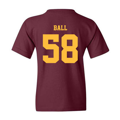 Minnesota - NCAA Football : Jaden Ball - Classic Fashion Shersey Youth T-Shirt-1