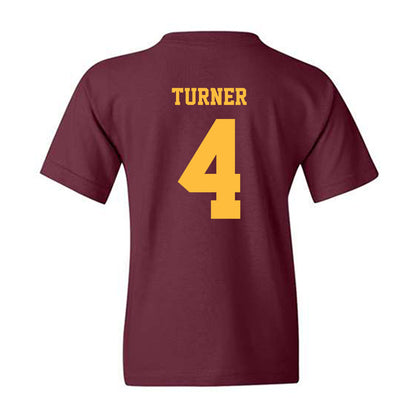 Minnesota - NCAA Men's Basketball : Nehemiah Turner - Classic Fashion Shersey Youth T-Shirt-1