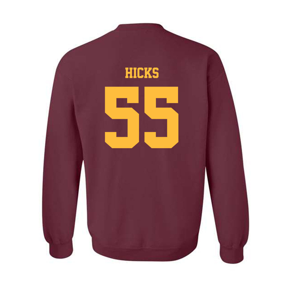 Minnesota - NCAA Football : Jaylin Hicks - Classic Fashion Shersey Crewneck Sweatshirt-1