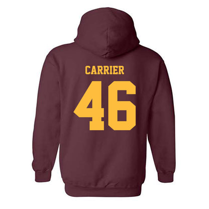 Minnesota - NCAA Football : Mason Carrier - Classic Fashion Shersey Hooded Sweatshirt-1