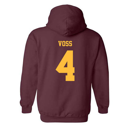 Minnesota - NCAA Football : Roman Voss - Classic Fashion Shersey Hooded Sweatshirt-1