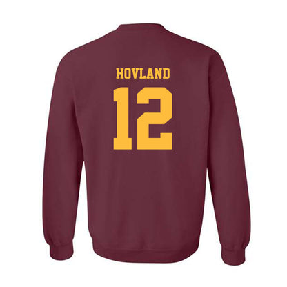 Minnesota - NCAA Women's Ice Hockey : Avery Hovland - Classic Fashion Shersey Crewneck Sweatshirt-1