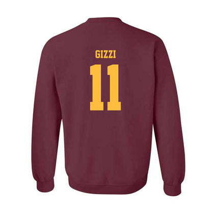 Minnesota - NCAA Men's Basketball : Maximus Gizzi - Classic Fashion Shersey Crewneck Sweatshirt-1