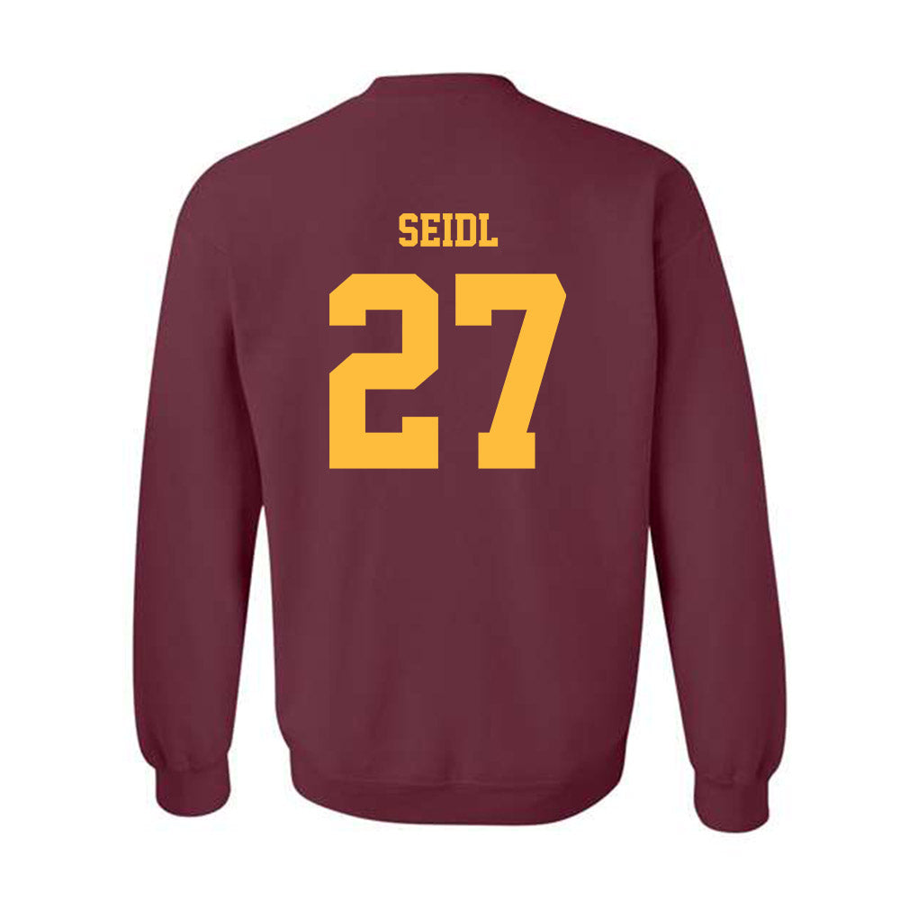 Minnesota - NCAA Football : Simon Seidl - Classic Fashion Shersey Crewneck Sweatshirt-1